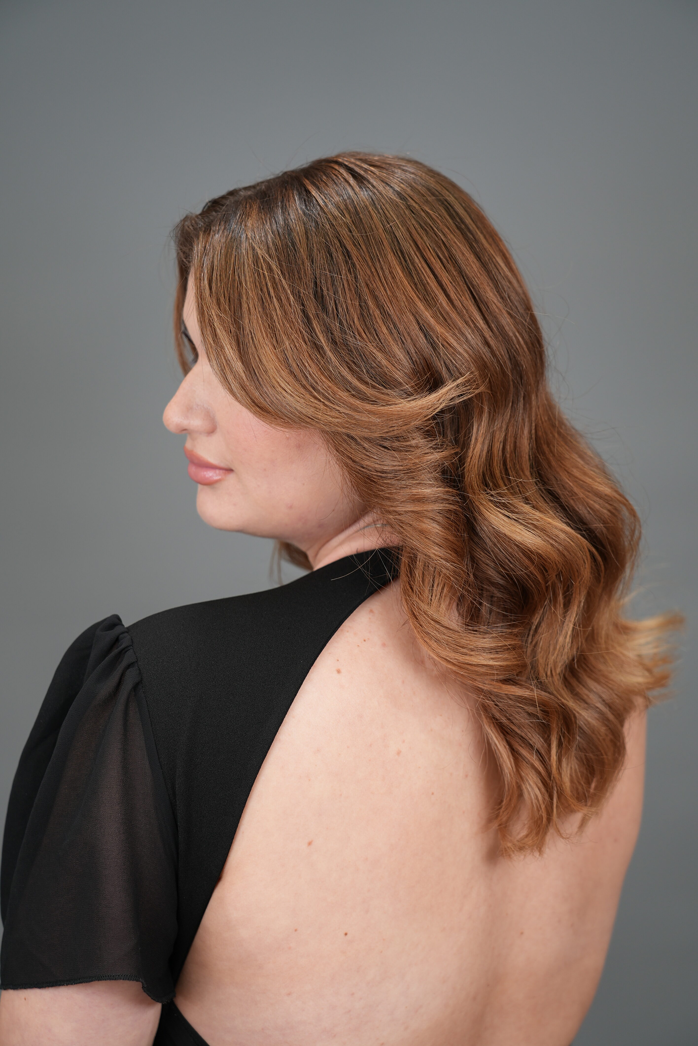 Tecnica mista AirTouch e Cotonatura — capelli medio grossi e porosi — SFUMATURA