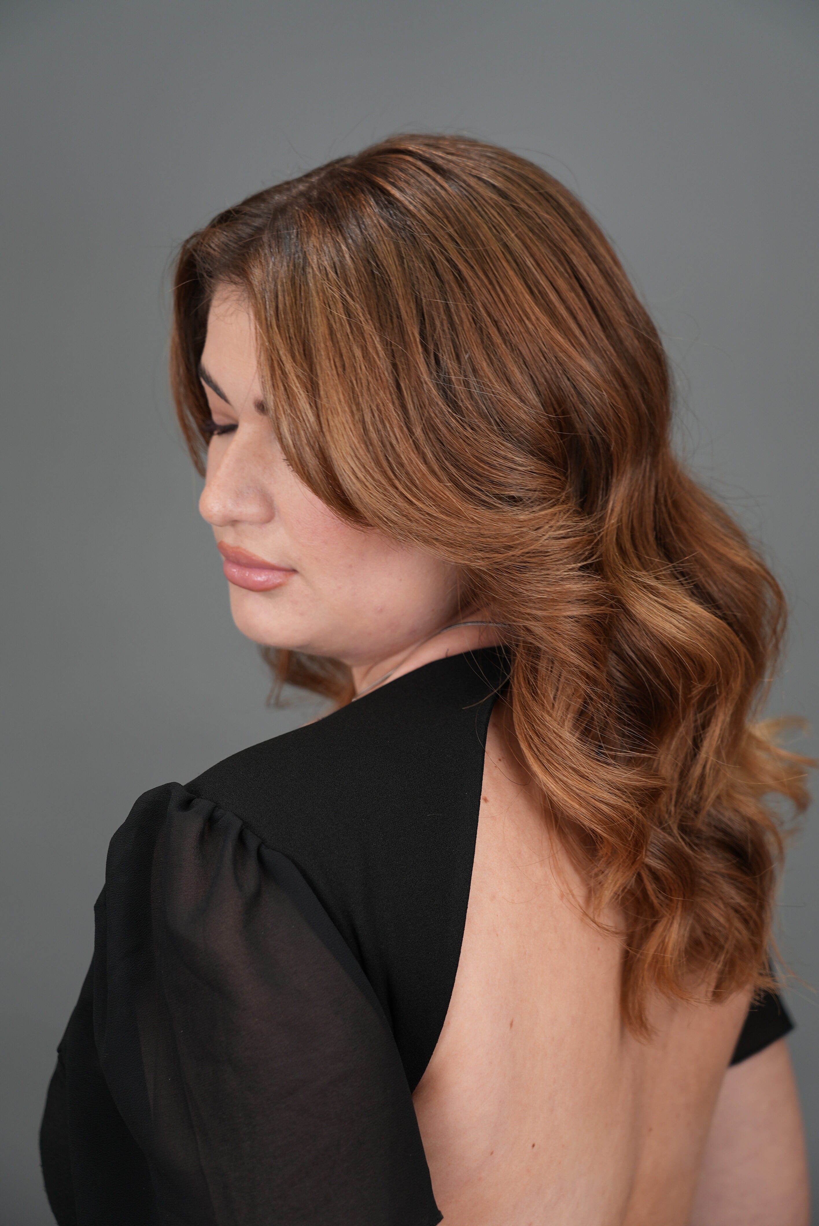 Tecnica mista AirTouch e Cotonatura — capelli medio grossi e porosi — SFUMATURA